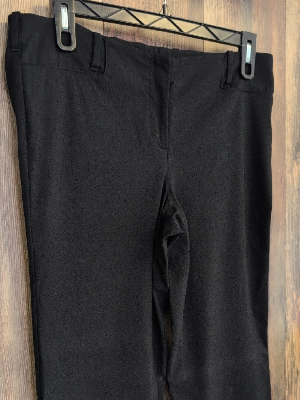 Lane Bryant Black Slim Straight Dress Pants 16 W255